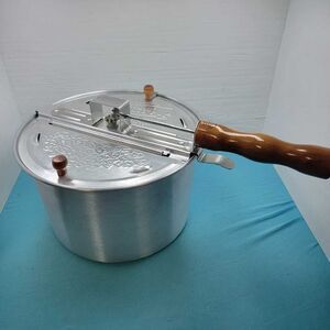 Wabash Valley Farms Whirley Pop Aluminum Stove-Top Popcorn Maker